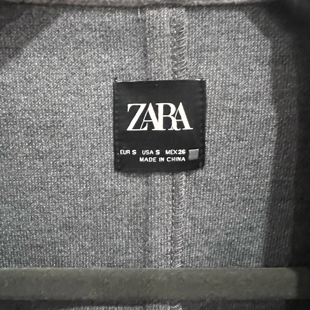 Zara Charcoal Knit Top